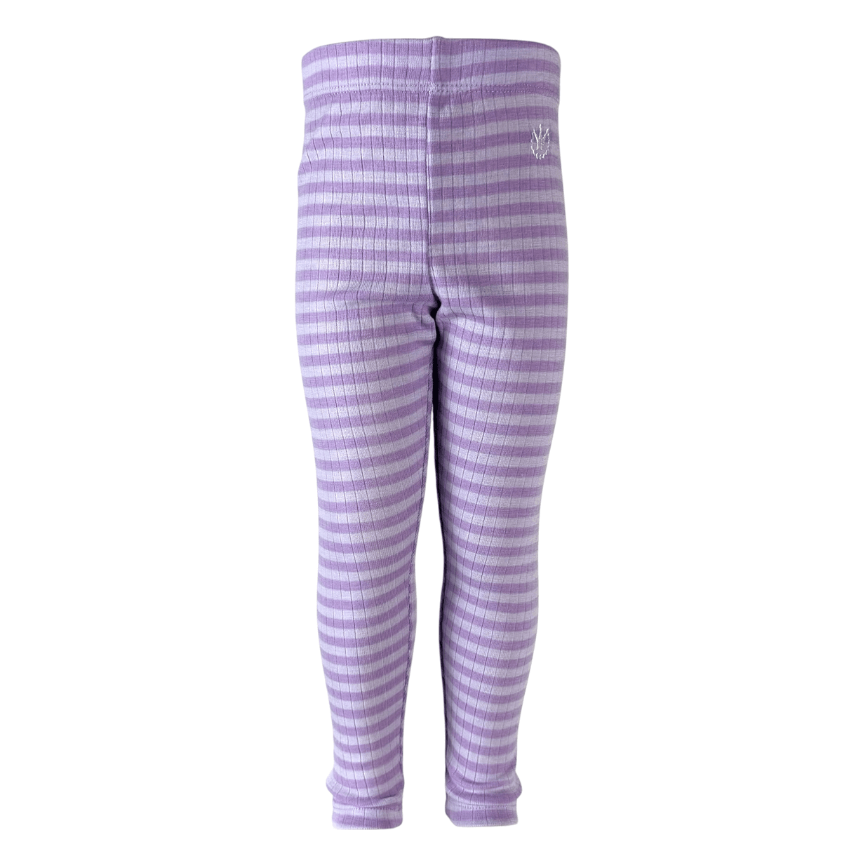 Ribb bukse | Fiolett stripe
