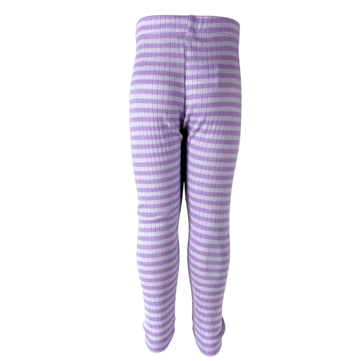 Ribb bukse | Fiolett stripe